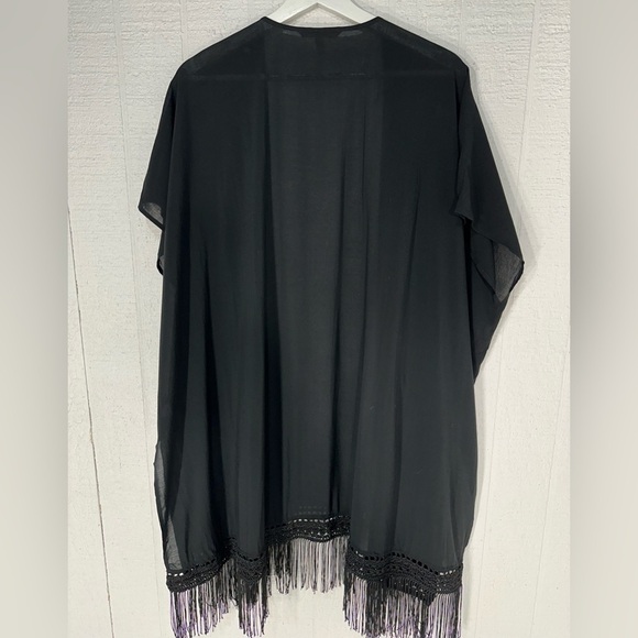 Victoria’s Secret fringe kimono open front cardigan size S - Picture 4 of 9